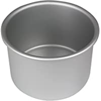 PME Redondo Molde para Pastel de Aluminio- Plateado- 10.2 cm